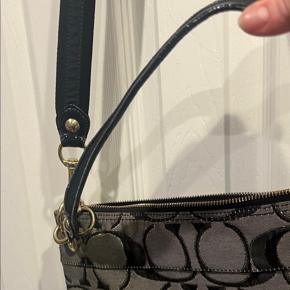 Coach Brown Signature Shoulder Bag - Picture 8 of 13